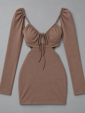 ATOIR Cutout Long Sleeve Mini Dress – Size 2
